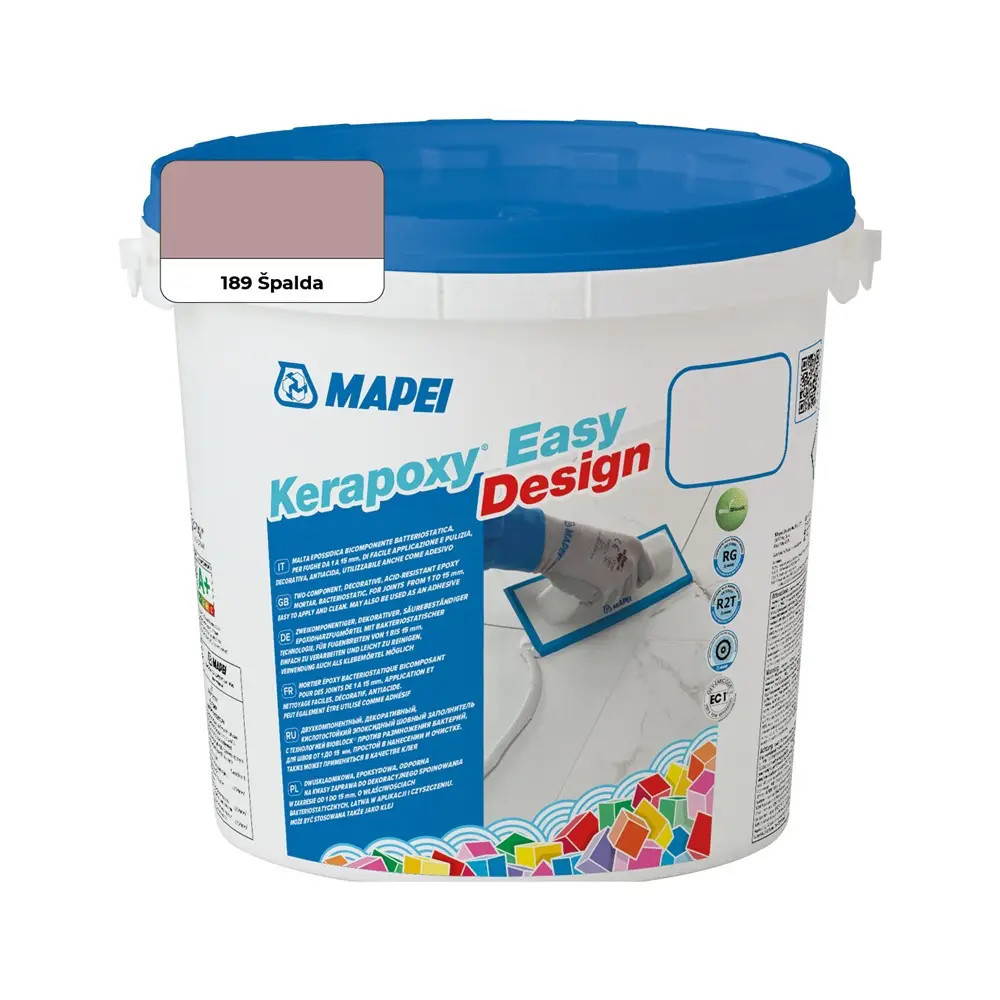 Epoxidová škárovacia hmota MAPEI KERAPOXY EASY DESIGN 189 - ŠPALDA 3KG