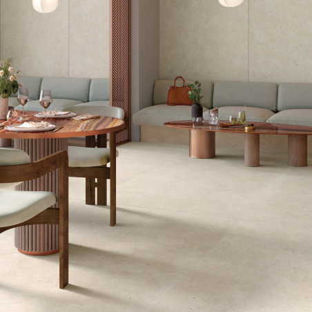 Dlažba imitácia kameňa ELYSIAN BEIGE CATALAN EY 03 60x60 - matný povrch R9 Mirage