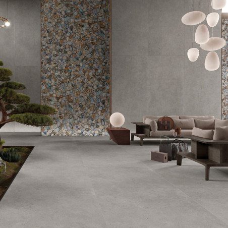 Dlažba imitácia kameňa ELYSIAN GRIS CATALAN EY 04 60x120 - zvýšený protišmyk R11 Mirage