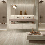 Dlažba imitácia kameňa ELYSIAN TRAVERTINO LIGHT EY 07 60x60 - matný povrch R9 Mirage