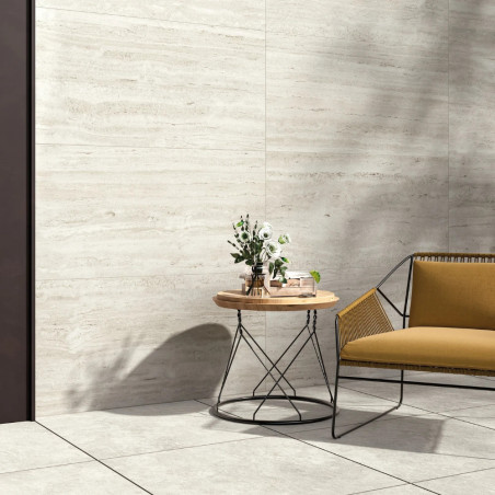 Dlažba imitácia kameňa ELYSIAN TRAVERTINO PEARLY EY 10 60x60 - matný povrch R10 Mirage