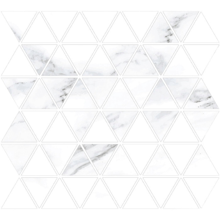 SEVILLA 30x30 - saténová mozaika trojuholník
