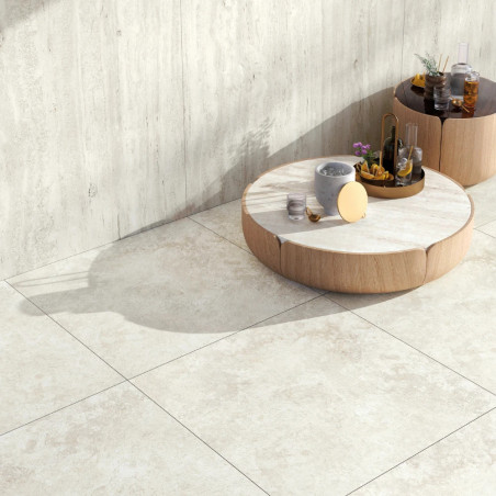 Dlažba imitácia kameňa ELYSIAN TRAVERTINO PEARLY EY 10 60x120 - matný povrch R10 Mirage