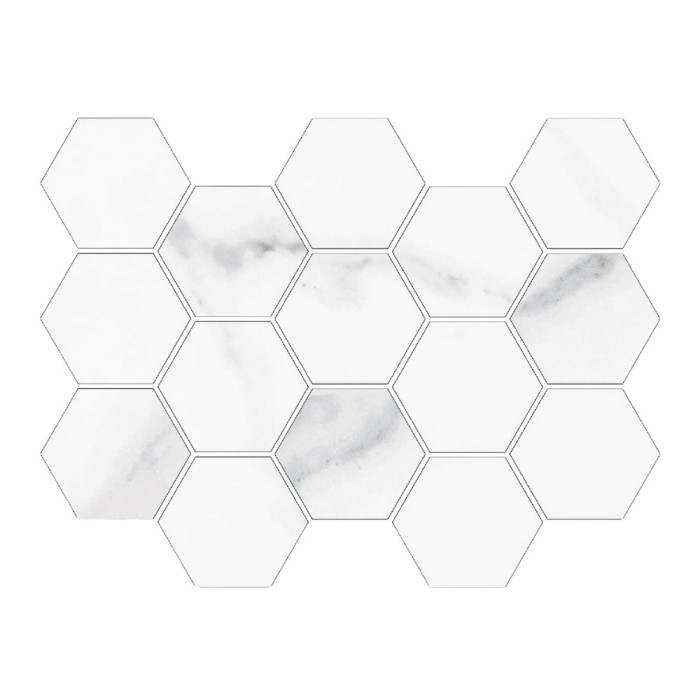 SEVILLA 32,5x22,5 - leštená mozaika hexagón