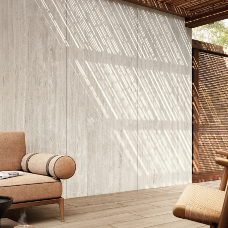 Dlažba imitácia kameňa ELYSIAN TRAVERTINO MISTY EY 11 60x60 - matný povrch R10 Mirage
