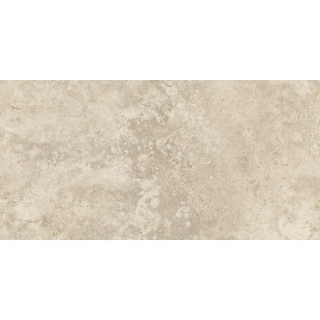 Dlažba imitácia kameňa ELYSIAN TRAVERTINO LIGHT CROSS EY 13 60x120 - matný povrch R9 Mirage