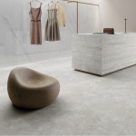 Dlažba imitácia kameňa ELYSIAN TRAVERTINO MISTY CROSS EY 14 60x60 - matný povrch R9 Mirage