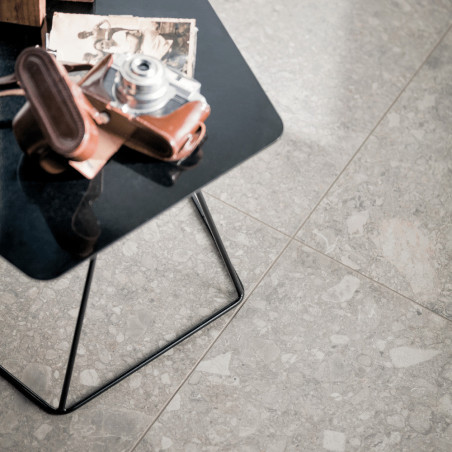Dlažba imitácia mramoru NORR VIT RR 01 60x60 - matný povrch R10 Mirage