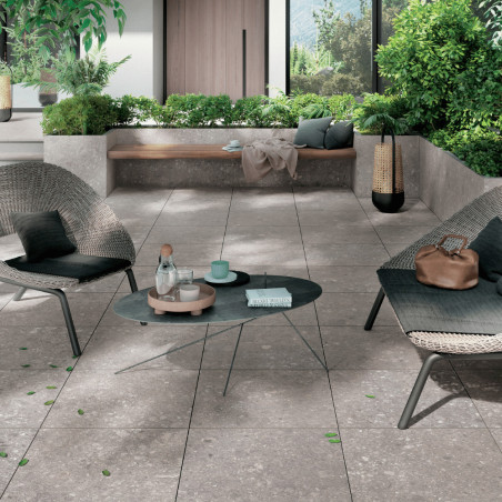 Dlažba imitácia mramoru NORR VIT RR 01 120x120 - matný povrch R10 Mirage