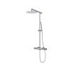 AURA sprchový set s nastaviteľnou výškou tyče | 75 499 750 DRY TLC prevedenie (785-1270 mm)