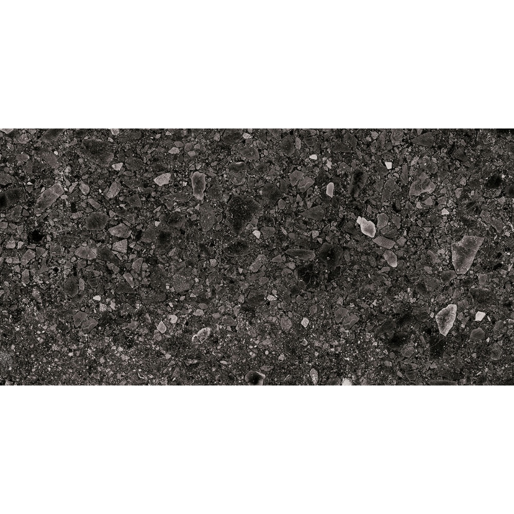 Dlažba imitácia mramoru NORR SVART RR 03 60x120 - matný povrch R10 Mirage