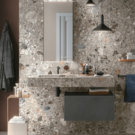 Dlažba imitácia mramoru NORR FARGE RR 05 60x120 - matný povrch R10 Mirage