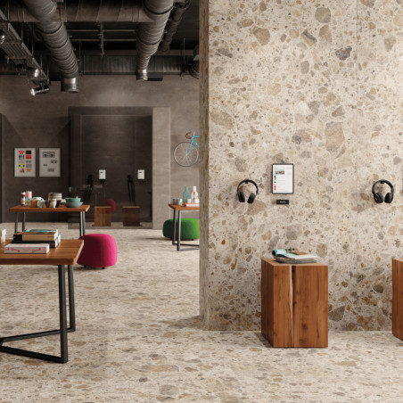 Dlažba imitácia mramoru NORR OKEN RR 08 60x60 - matný povrch R10 Mirage