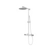 AURA sprchový set s nastaviteľnou výškou tyče | 75 499 751 DRY TLC prevedenie (785-1270 mm)