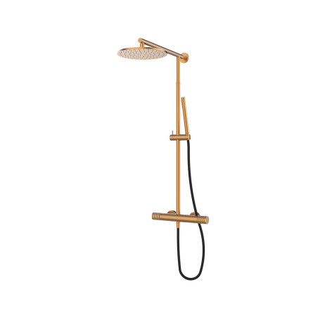 AURA sprchový set s nastaviteľnou výškou tyče | 75 499 755 DRY TLC prevedenie (785-1270 mm)