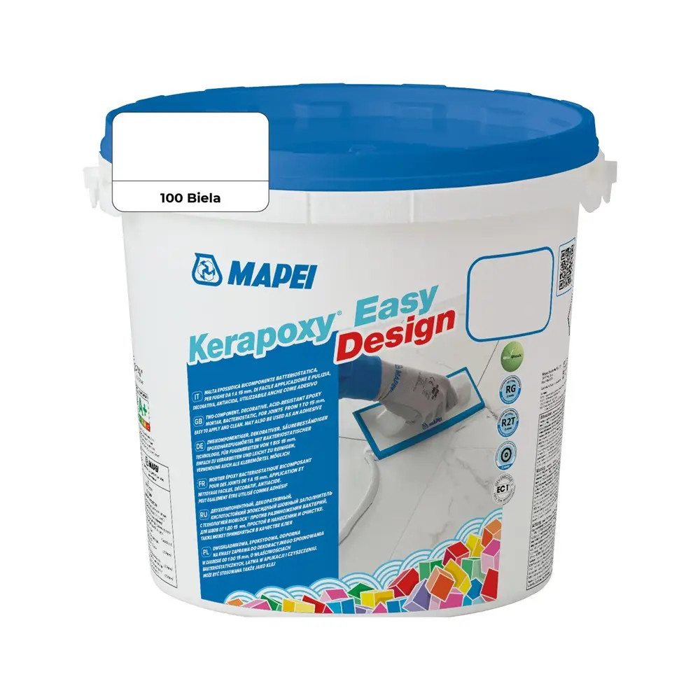 Epoxidová škárovacia hmota MAPEI KERAPOXY EASY DESIGN 100 - BIELA 3KG Epoxidová škárovacia hmota MAPEI KERAPOXY EASY DESIGN 100 - BIELA 3KG