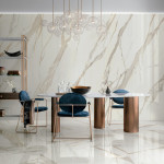 Dlažba imitácia mramoru JEWELS 2.0 CALACATTA GOLD CP 02 60x120 - leštený povrch Mirage