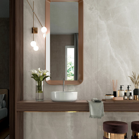 Dlažba imitácia mramoru JEWELS 2.0 WHITE CRYSTAL CP 05 60x120 - leštený povrch Mirage