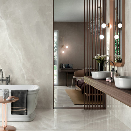 Dlažba imitácia mramoru JEWELS 2.0 WHITE CRYSTAL CP 05 120x120 - leštený povrch Mirage