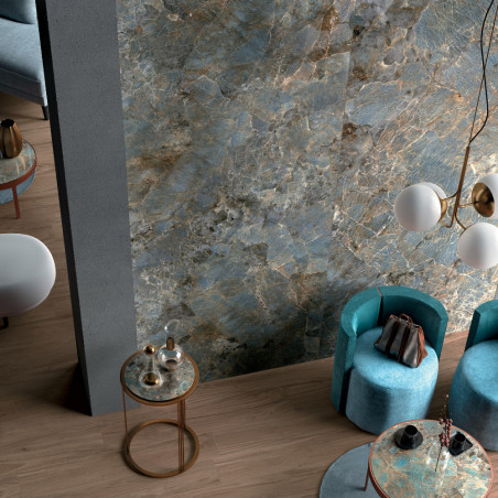 Dlažba imitácia mramoru JEWELS 2.0 AMAZZONITE CP 07 120x120 - leštený povrch Mirage