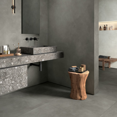 Dlažba imitácia betónu CLAY FANCY CL 04 60x120 - matný povrch R9 Mirage