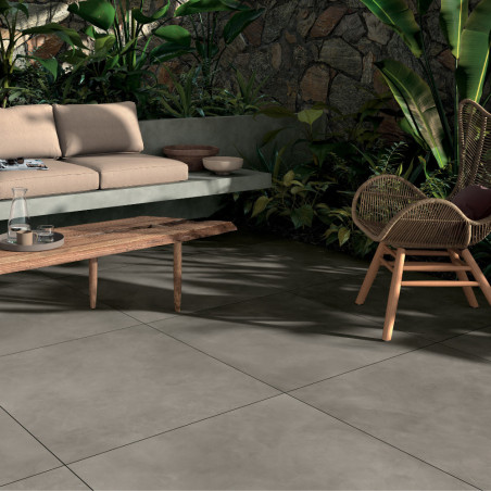 Dlažba imitácia betónu CLAY TRUST CL 07 60x120 - matný povrch R9 Mirage