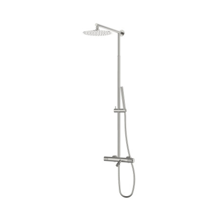 AURA termostatický vaňový set s nastaviteľnou výškou tyče | 75 450 793 TLC prevedenie (984-1470 mm)