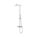 AURA termostatický vaňový set s nastaviteľnou výškou tyče | 75 450 793 TLC prevedenie (984-1470 mm)