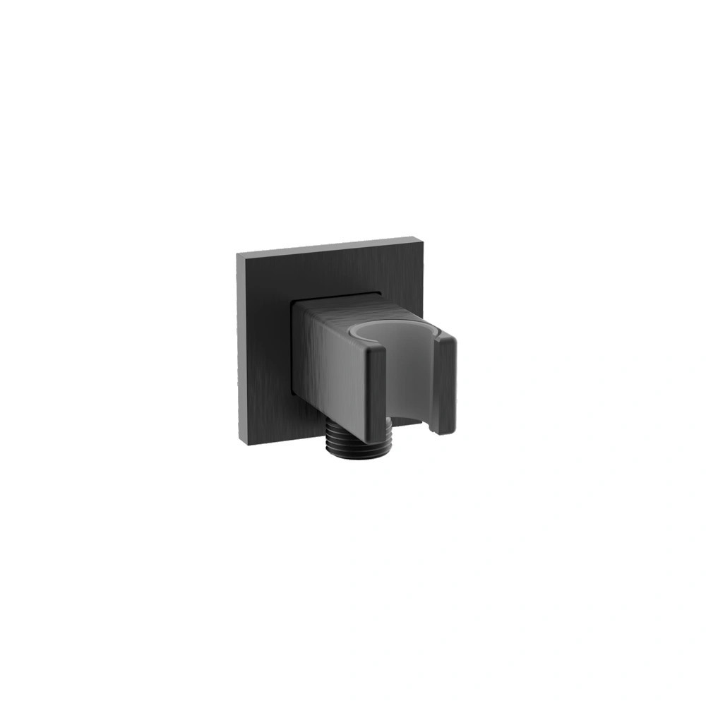 BRASS FRONTAL držiak sprchy s prívodom vody | 05 085 492 metalický čierny