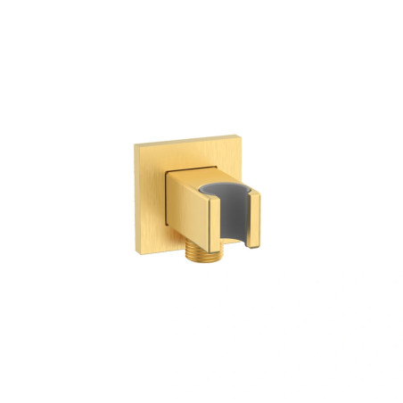 BRASS FRONTAL držiak sprchy s prívodom vody | 05 085 488 kartáčovaný zlatý