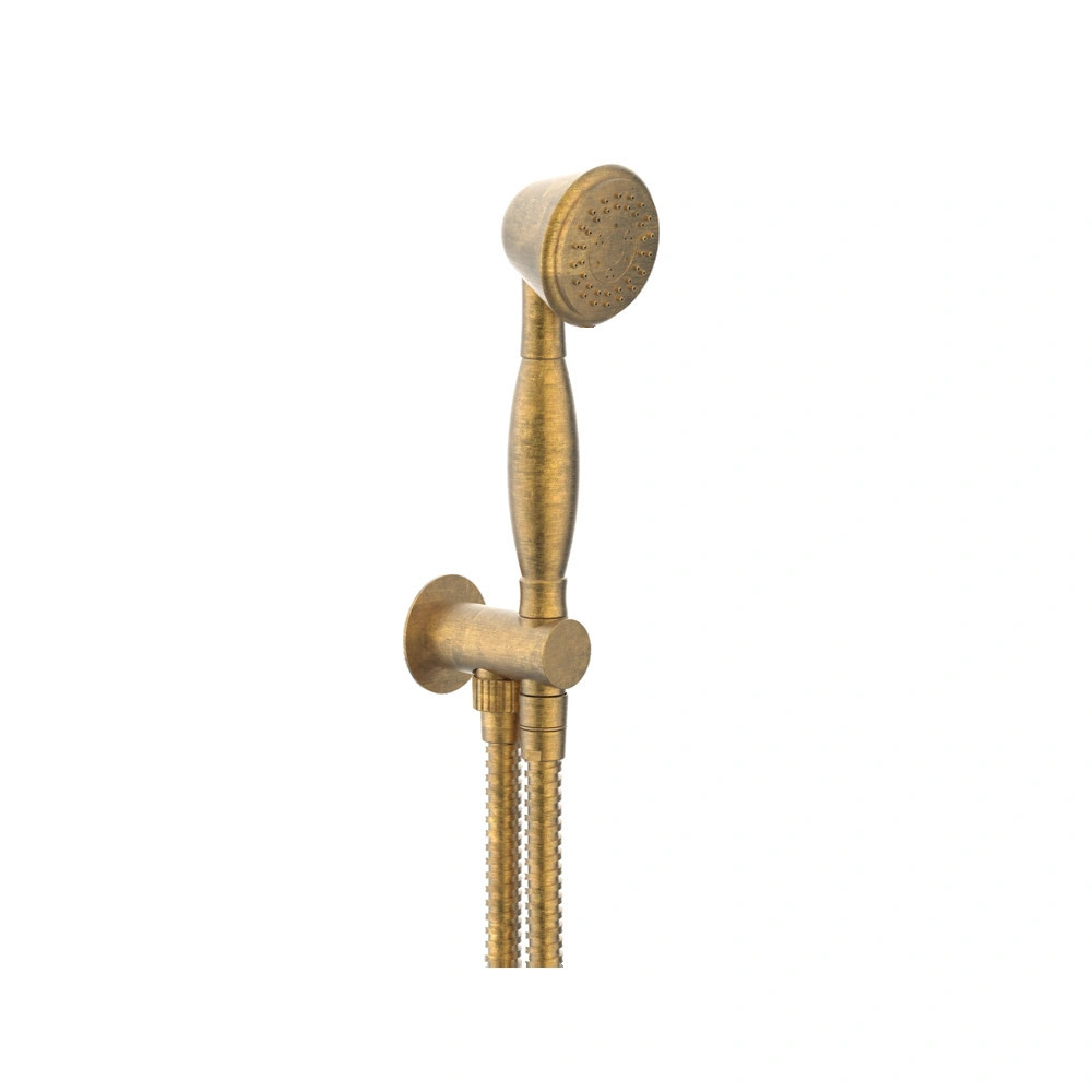 RETRO 1866-ROUND LUX sprchový set | 05 566 199 stará mosadz