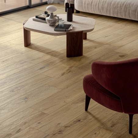 Dlažba imitácia dreva KAO HAZELNUT KA 02 20x120 - matný povrch R9 Mirage
