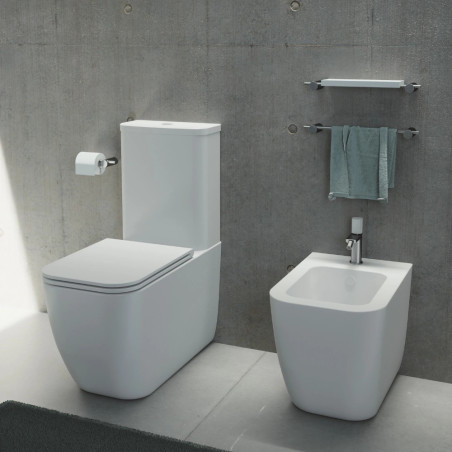 BRIO kombi WC so sedátkom a funkciou Smart Clean v kúpeľni