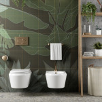 CRUISE závesné WC so sedátkom a funkciou Smart Clean v kúpeľni