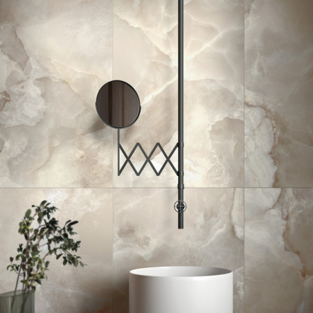 Ónyx dlažba ONYCE LEAD GREY ON 02 120x120 - leštený povrch Mirage