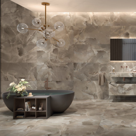 Ónyx dlažba ONYCE ARGAN ON 05 60x120 - leštený povrch Mirage