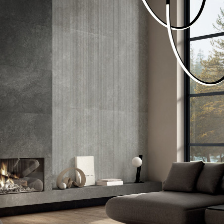 Dlažba imitácia kameňa RESTONE ICELANDIC LINE RS 04 60x119,7 - matný povrch R9 Mirage