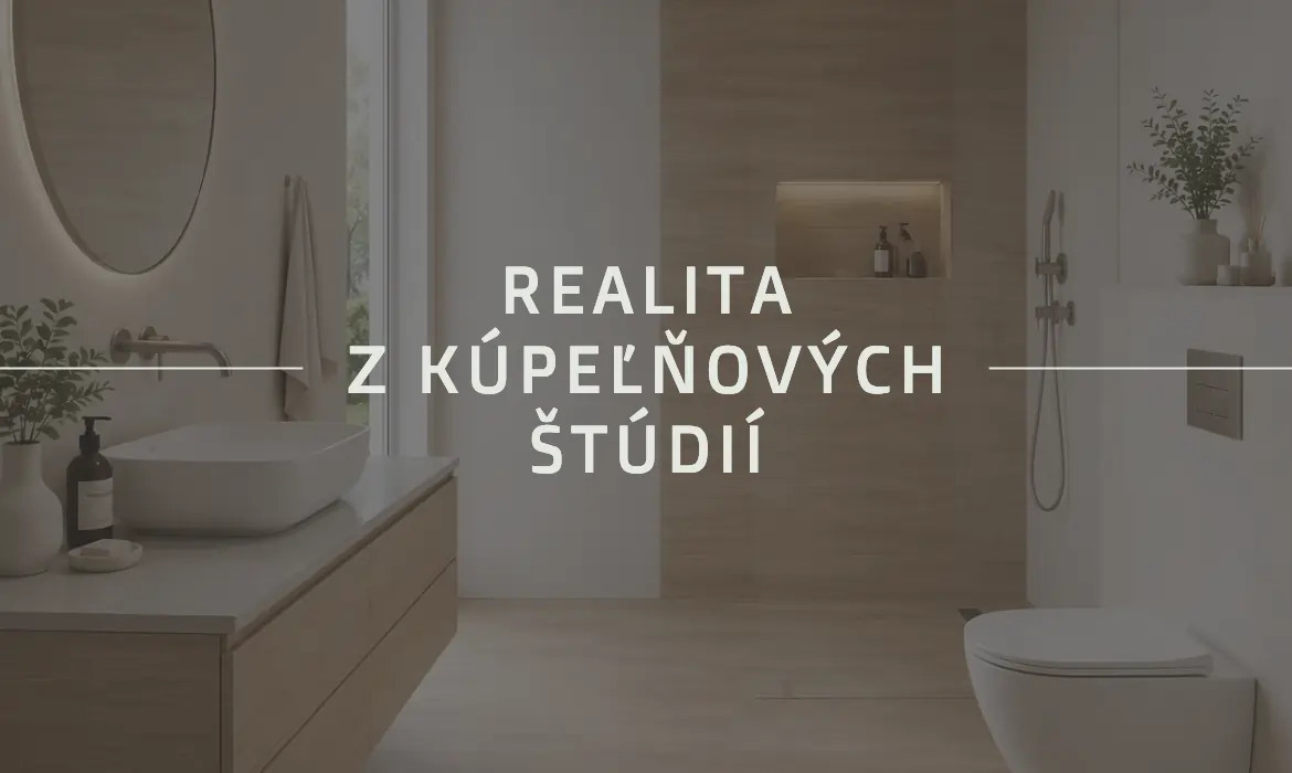 Realita z kúpeľňových štúdií: Kde zákazníci robia chybu pri imitácii dreva v kúpeľni?